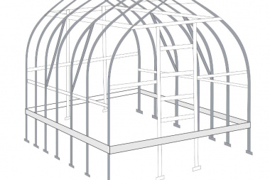 Siltumnīca STANDART KLASIKA 15 - SIA Ultraplast EU