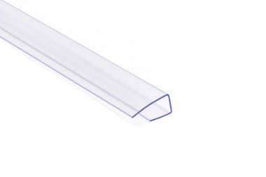 End profile UP clear 8mm - SIA Ultraplast EU