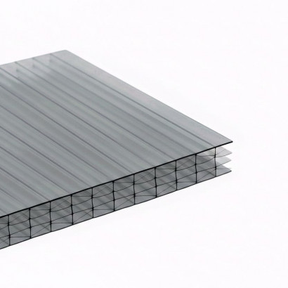 Multiwall PC 16mm 6M anthracite (2.4) medium size