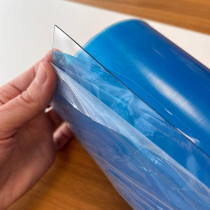 Solid PC clear 0.75mm medium size 6-Roll Box