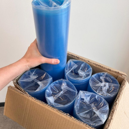 Solid PC clear 0.75mm medium size 6-Roll Box